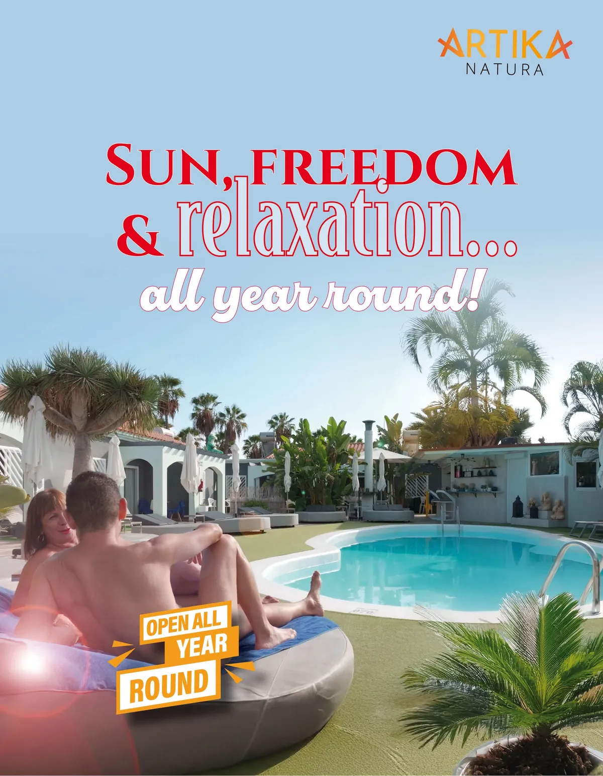 Genieße das ganze Jahr über einen FKK‑Urlaub auf Gran Canaria